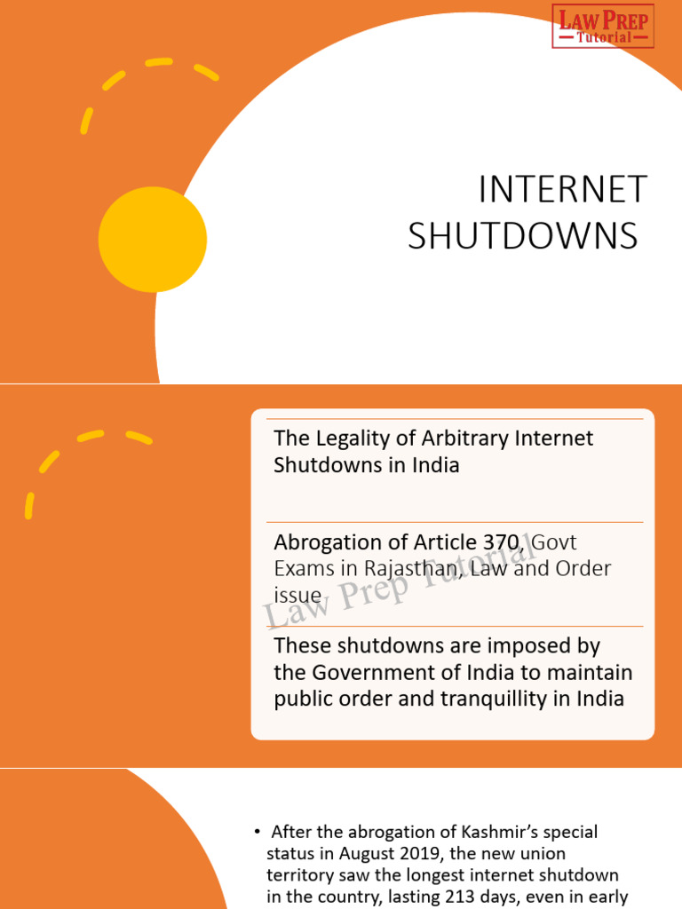 Internet Shutdown Pdf Justice Crime Violence