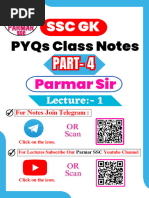 Parmar SSC Static GK Notes PDF | PDF