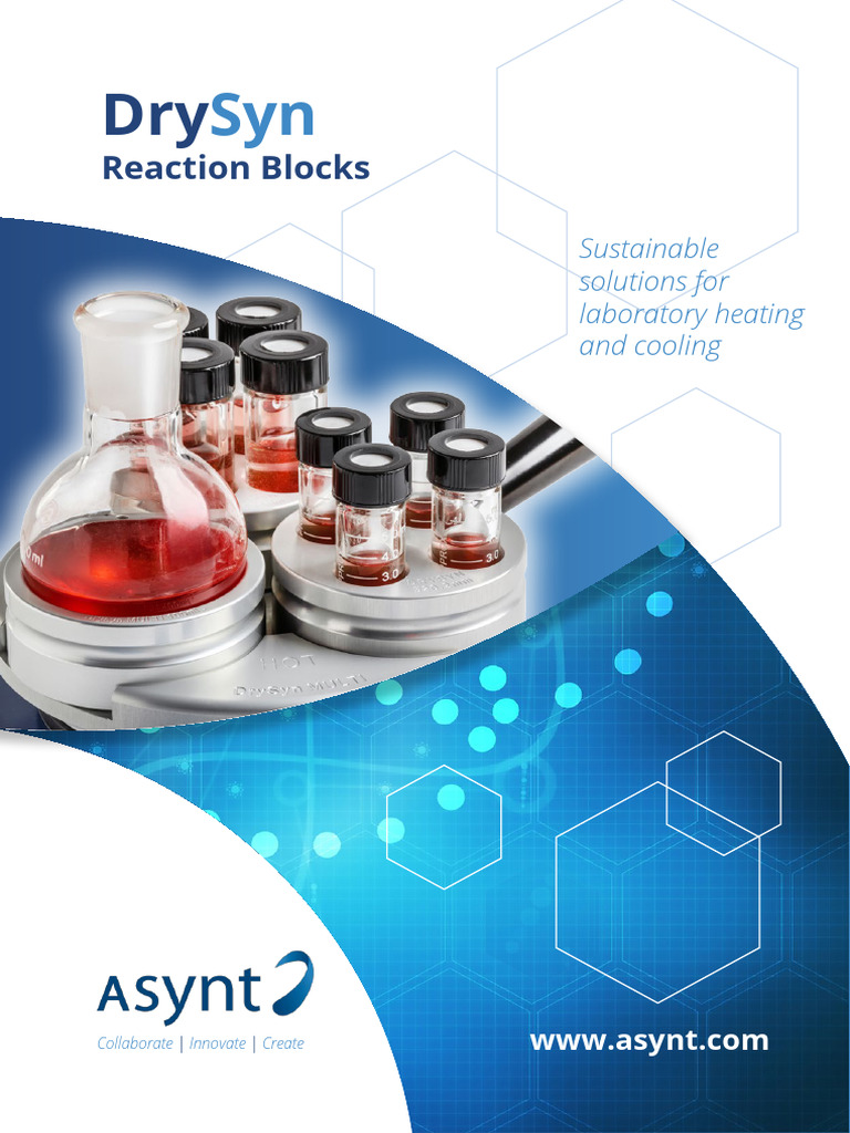 DrySyn Heating Blocks for Safe Synthesis | PDF | Laboratories ...