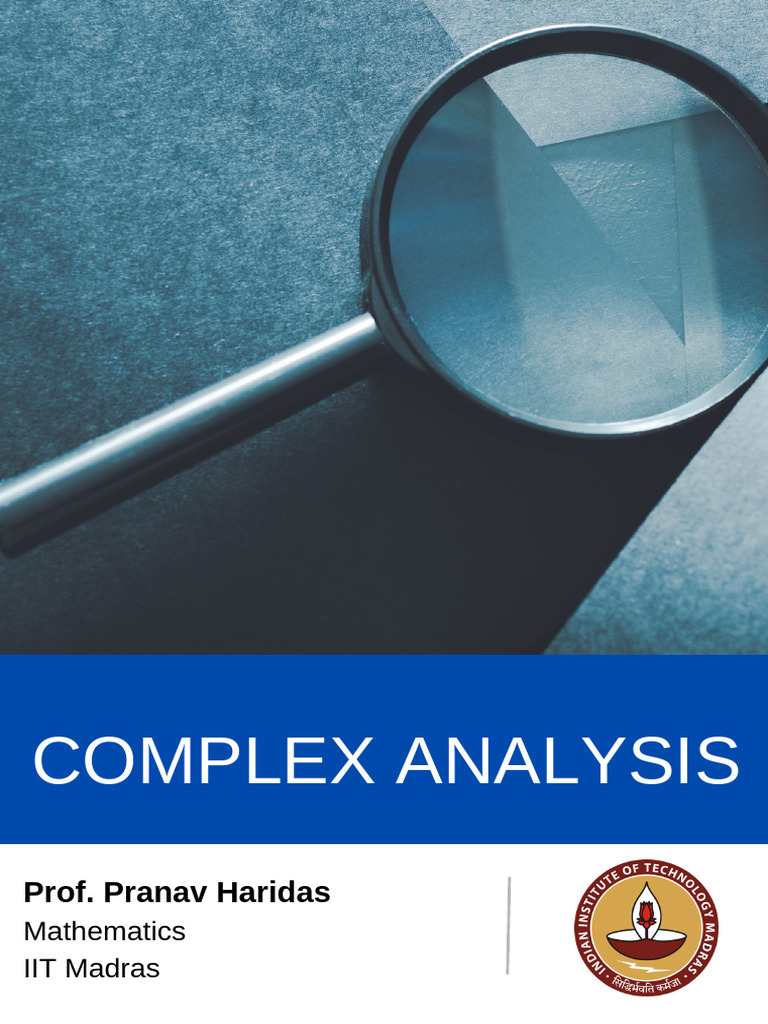 Complex Analysis Course Overview | PDF | Field (Mathematics) | Complex ...