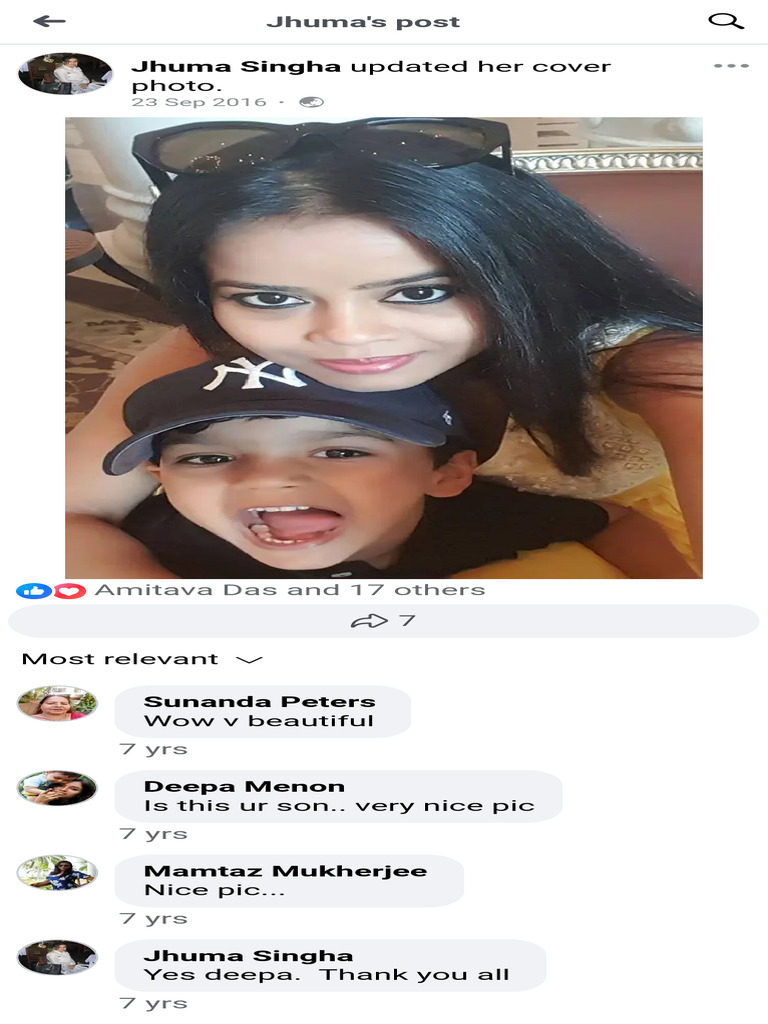 Jhuma Singha's Cover Photo Update | PDF