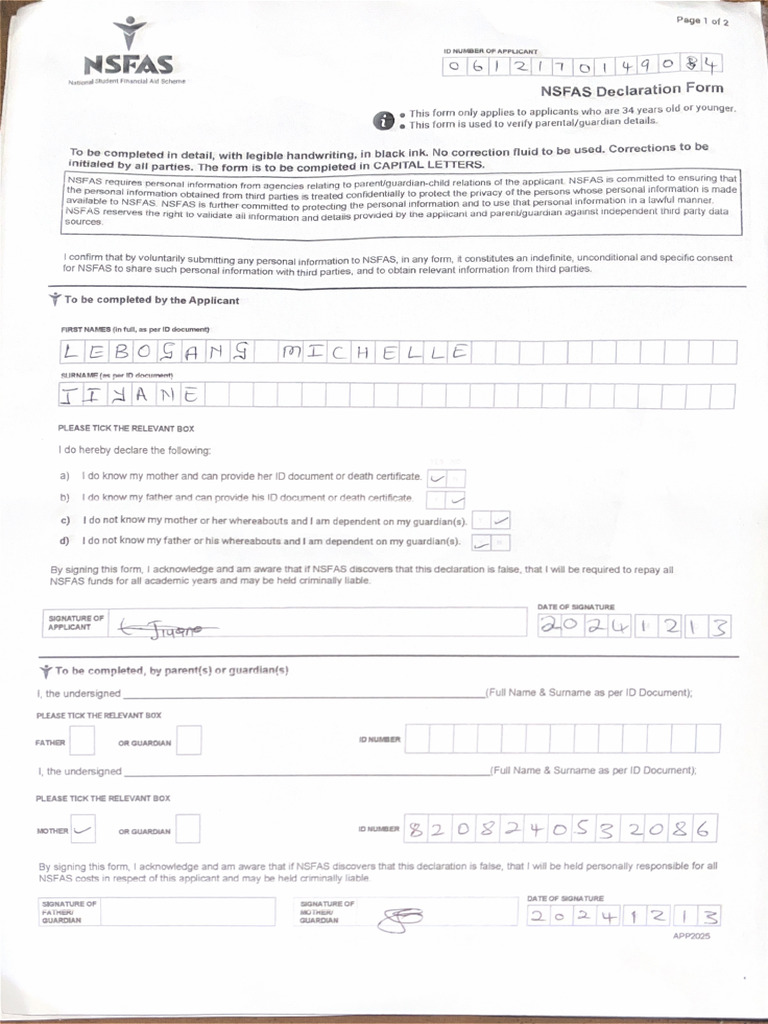 Declaration Form | PDF