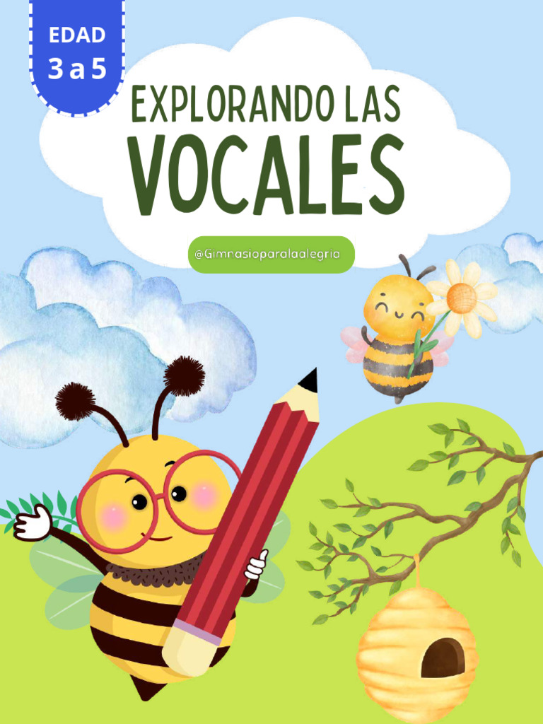 6.+Explorando+Las+Vocales+3+a+5+a D1os | PDF | Los símbolos | Notación