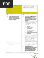 Download TDA34 Promote Children and Young Peoples Positive Behaviour by Savarina Sofia Samy SN81070814 doc pdf