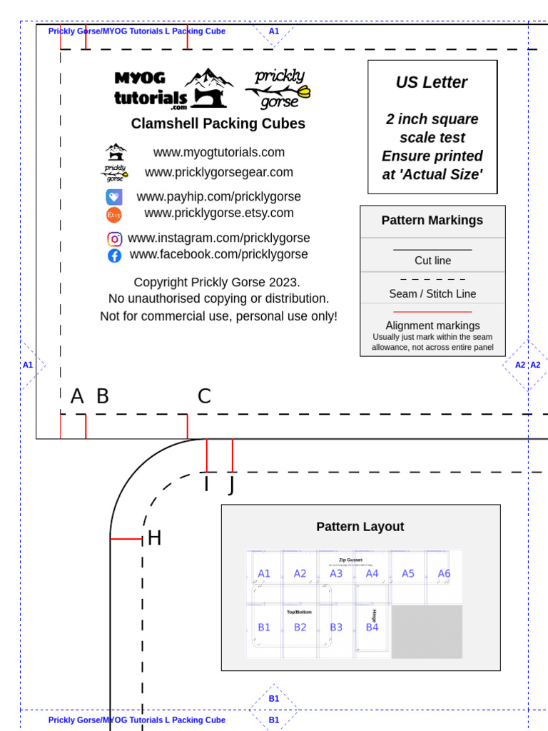 PackingCube Pattern Large USLetter Paper | PDF | Office Equipment ...