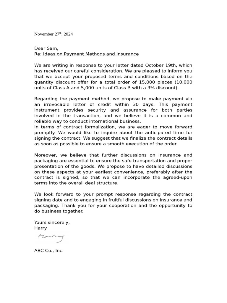 Letter 8 | PDF