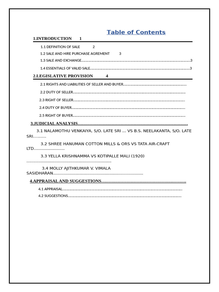 PROJECT 5TH SEM | PDF | Deed | Conveyancing