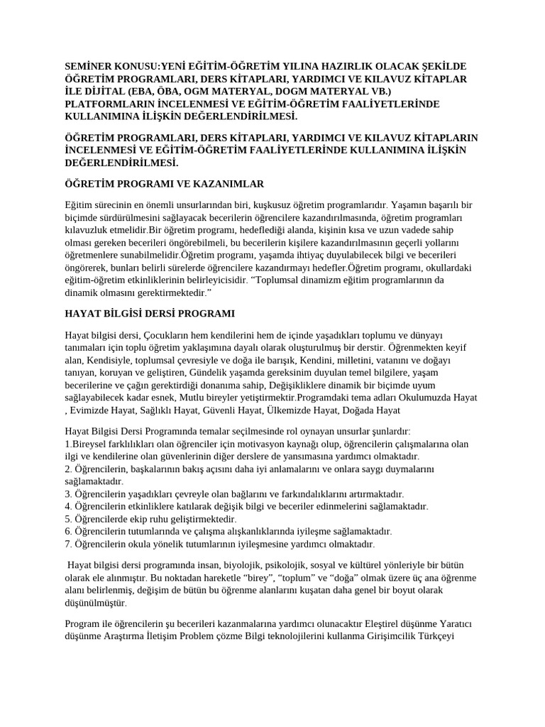 2024 2025 HAZIRAN D NEMI MESLEKI AL MA SEMINER RAPORLAR RNEK intelligence overview