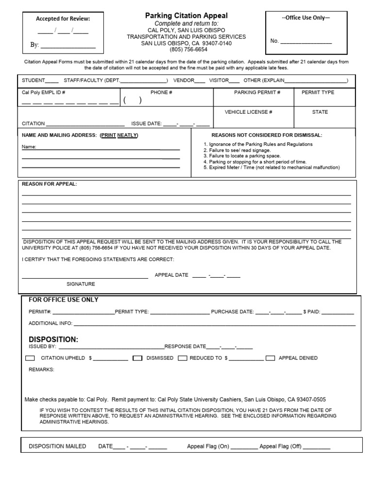 Appeal form 2019 pdf