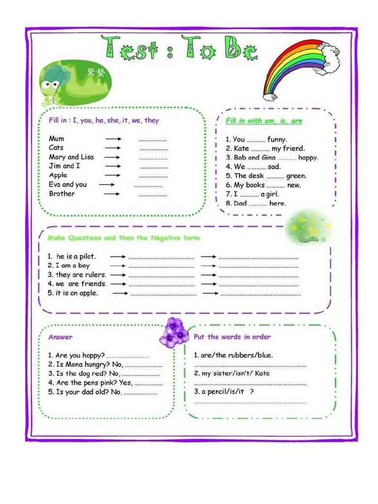 Be Have Got | PDF