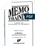 Memo Training, Corso Di Tecniche Di Memoria