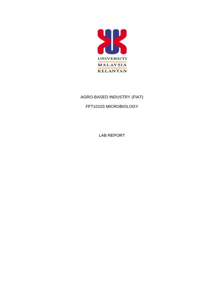 Report Microbiology | PDF | Microbiology | Microscopy