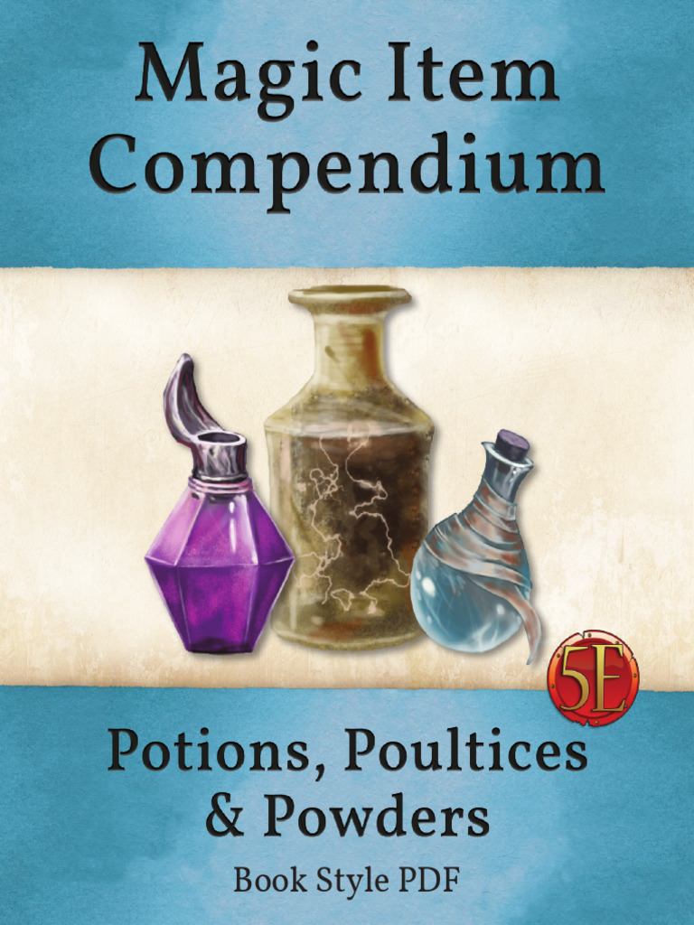 Potions, Poultices & Powders Guide | PDF | Copyright | License
