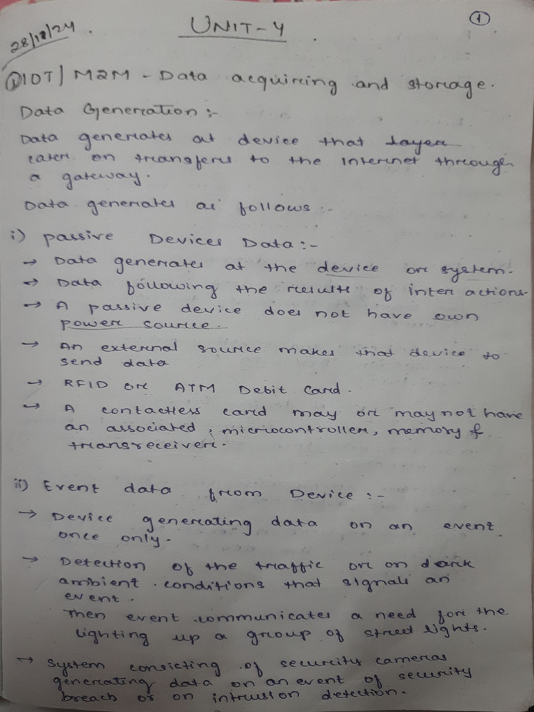 Unit 4 Iot Modified | PDF