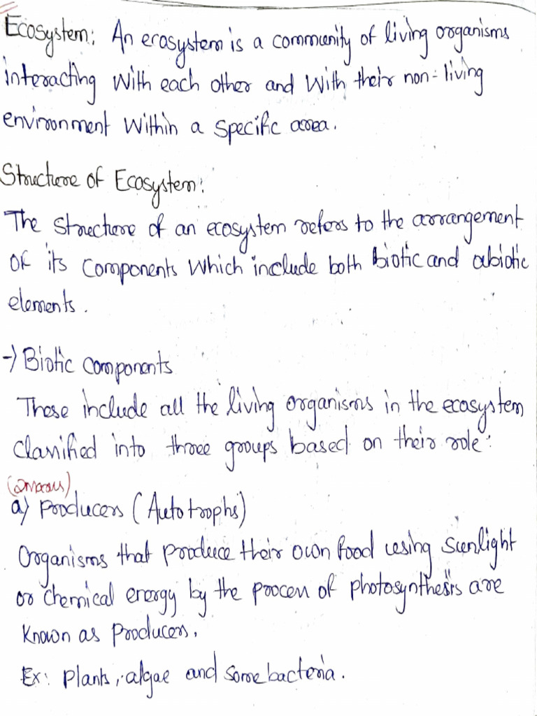 Ecosystem Pdf