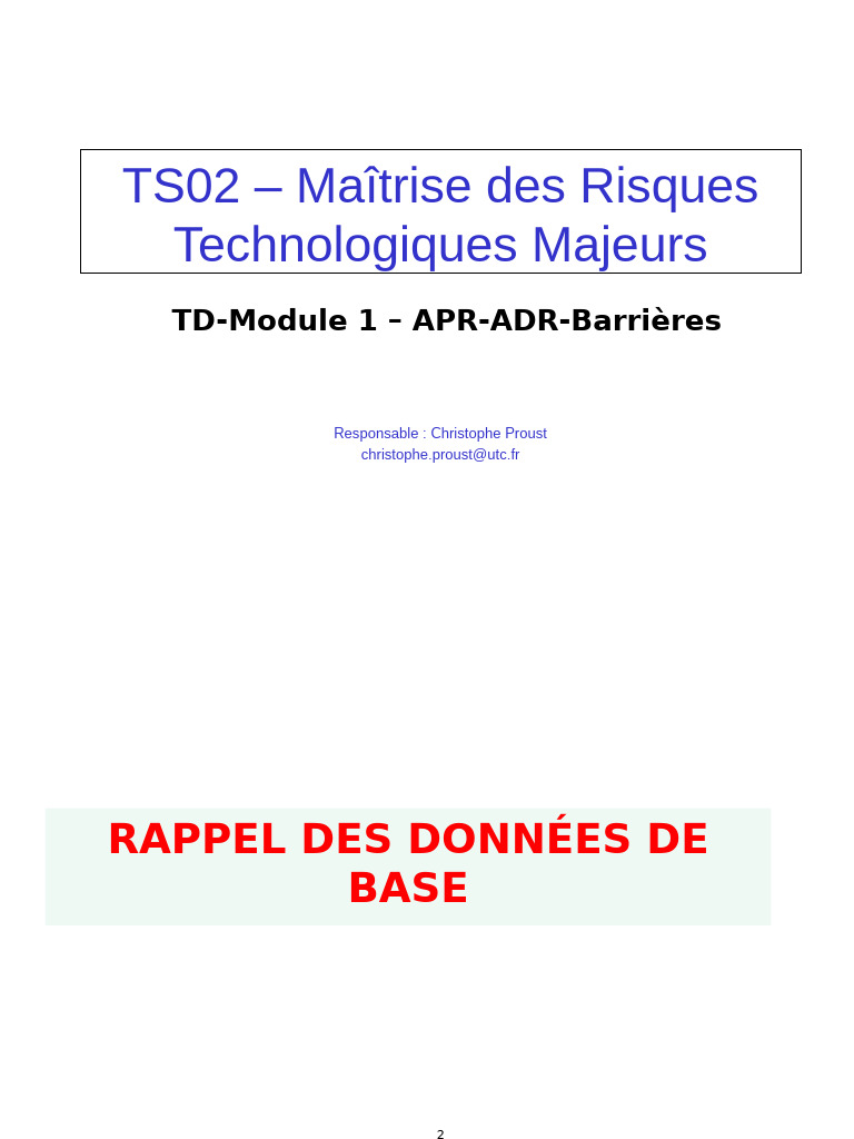 Analyse des Risques Technologiques Majeurs | PDF | Corrosion ...