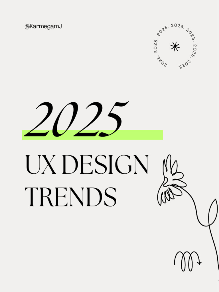 2025 Ux Design Trends Pdf Computing Human Communication