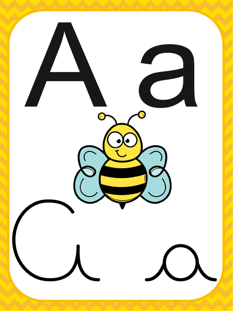 Alfabeto Ilustrado da Abelhinha | PDF