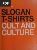 Slogan T-Shirts_ Cult and Culture -- Stephanie Talbot -- London ...