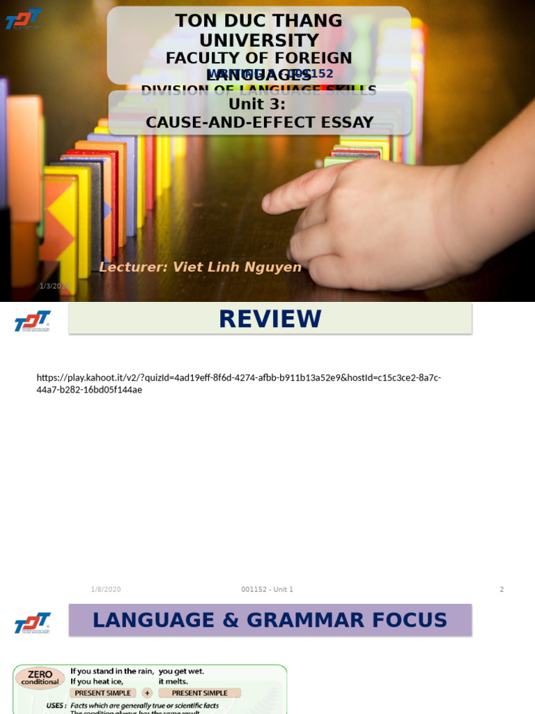 Cause-and-Effect Essay Writing Guide | PDF | Essays
