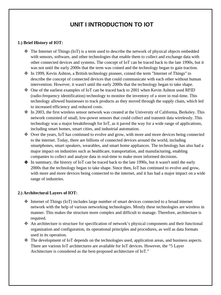 Introduction To Iot And Bluetooth Basics Pdf Wi Fi Computer Network