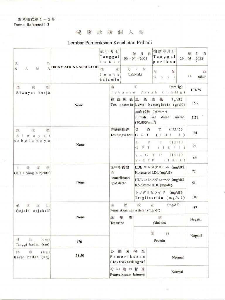 Dicky Afris Nasrulloh TTD | PDF