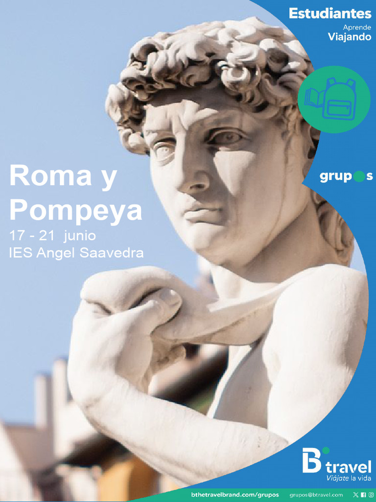 Roma y Pompeya 17-21 Junio | PDF | Roma | Pompeya