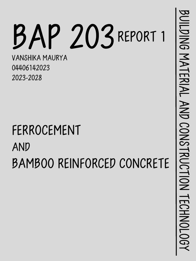 BUILDING MATERIAL AND CONSTRUCTION TECHNOLOGY | PDF | Concrete ...
