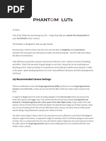 Phantom LUTs