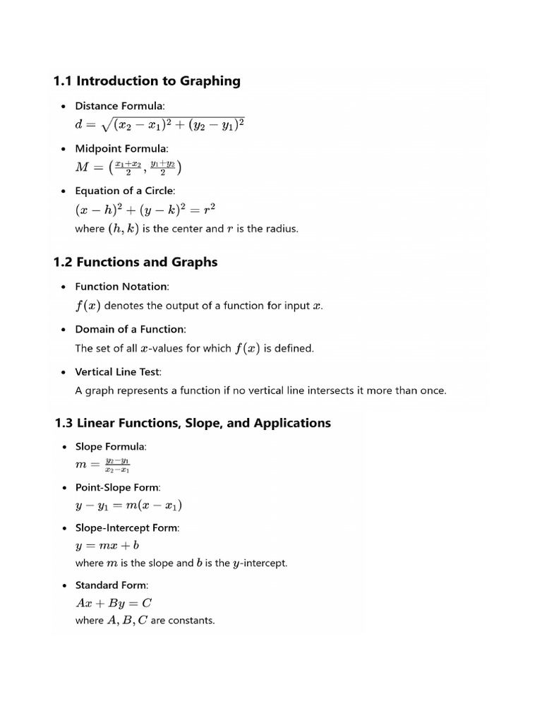 Math Finals Test Thing | PDF