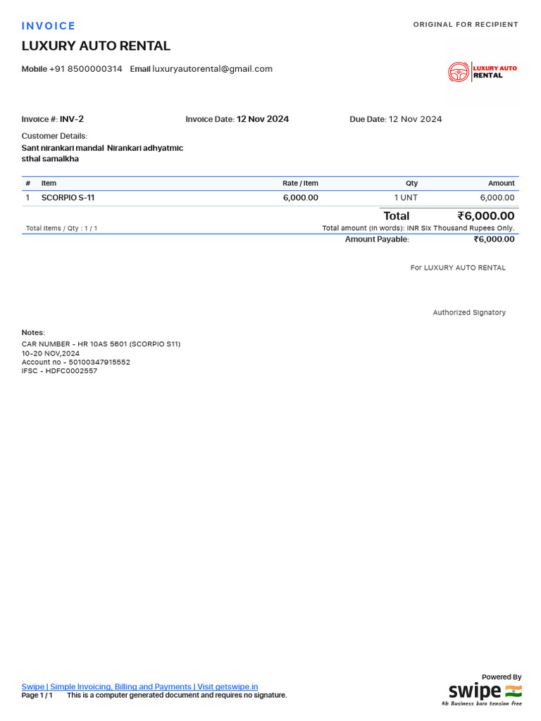 INVOICE 2 | PDF