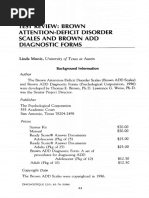 DIVA 2.0: Adult ADHD Diagnostic Tool | PDF