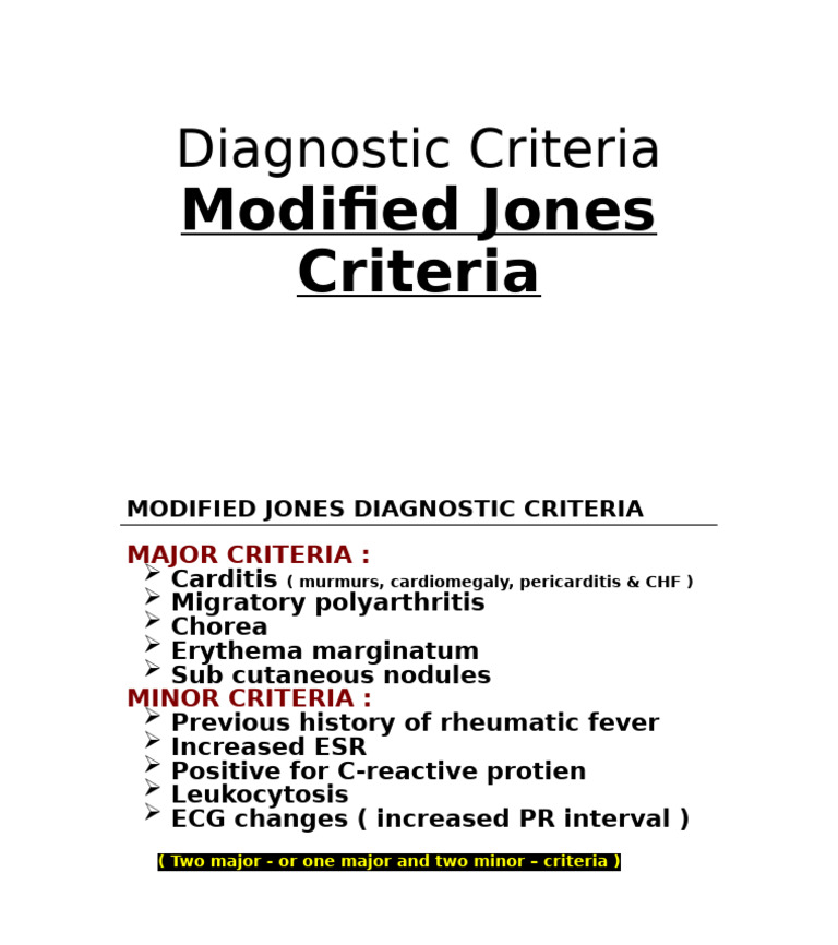 WHAT IS A DIAGNOSTIC CRITERIA visual data 4