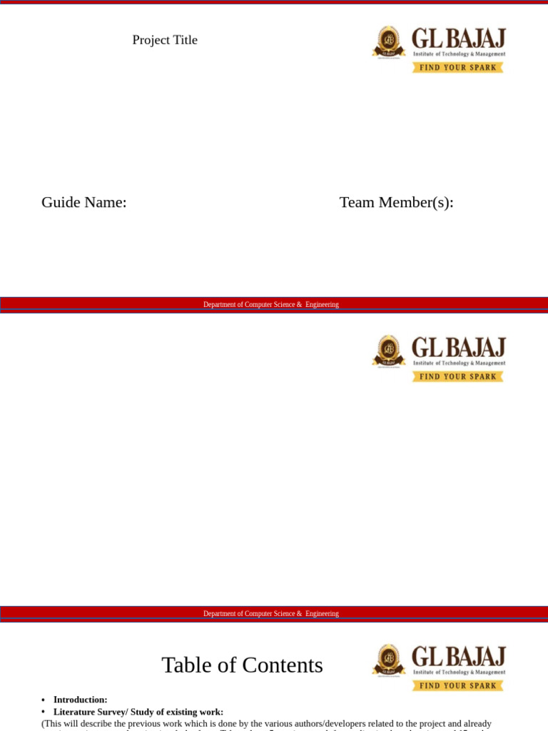 Computer Science Project Guide Outline | PDF