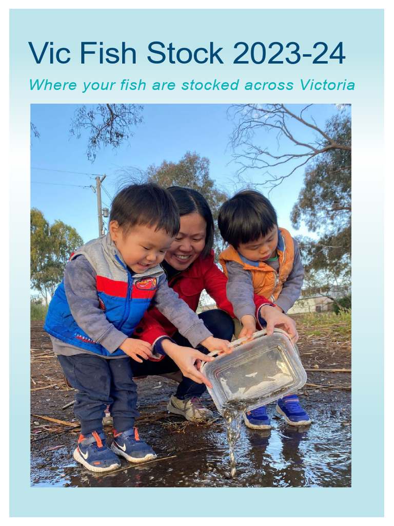 Vic Fish Stocking Guide 2023-24 | PDF | Trout | Fish And Humans