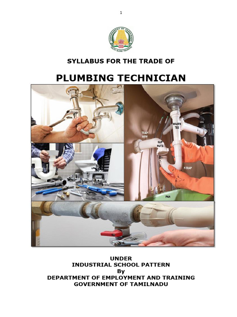 Plumbing Technician Course Syllabus | PDF | Plumbing | Pipe (Fluid ...