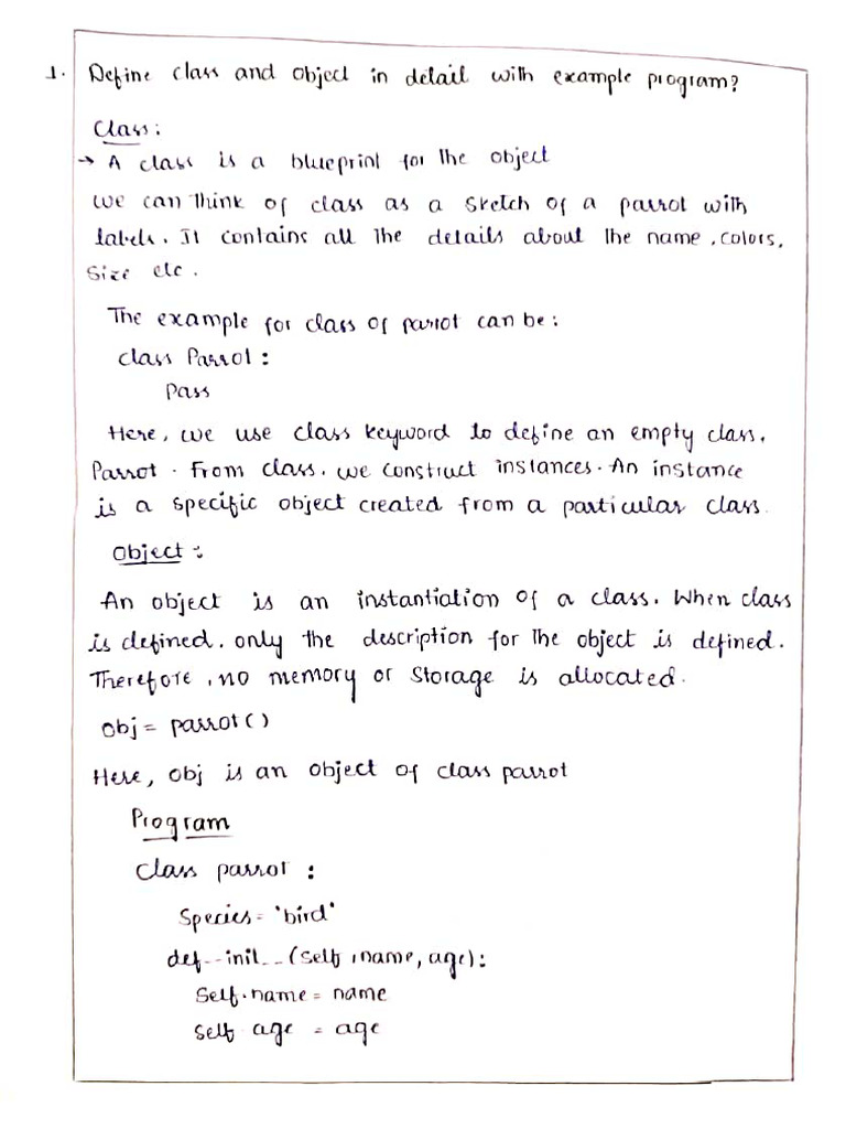 Understanding Classes and Inheritance in Python | PDF | Computer ...