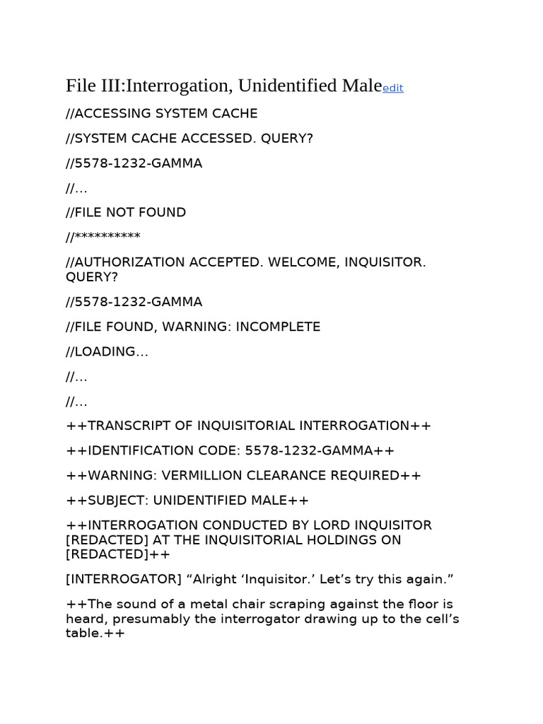Interigation File 3 | PDF
