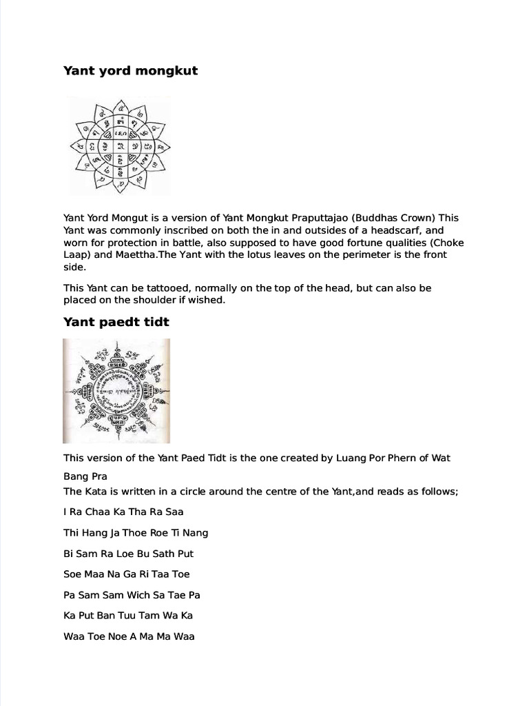 Yant Designs and Meanings Explained | PDF | Tantra