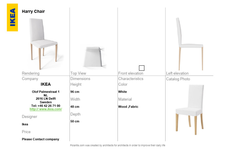 IKEA Harry - Chair Chair Cat | PDF