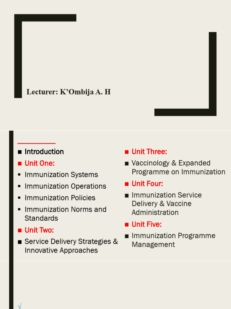 Immunization Overview and Strategies | PDF | Vaccines | Vaccination