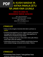 Hadithi Za Kiswahili | PDF