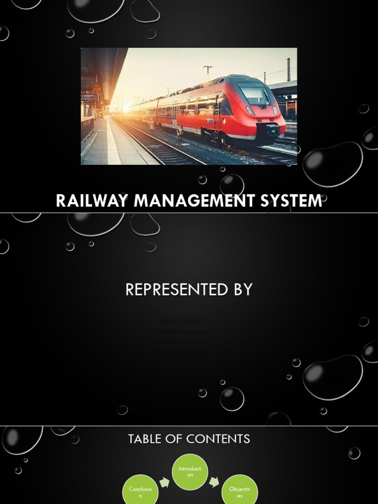 Optimized Railway Management System | PDF | Databases | Sql