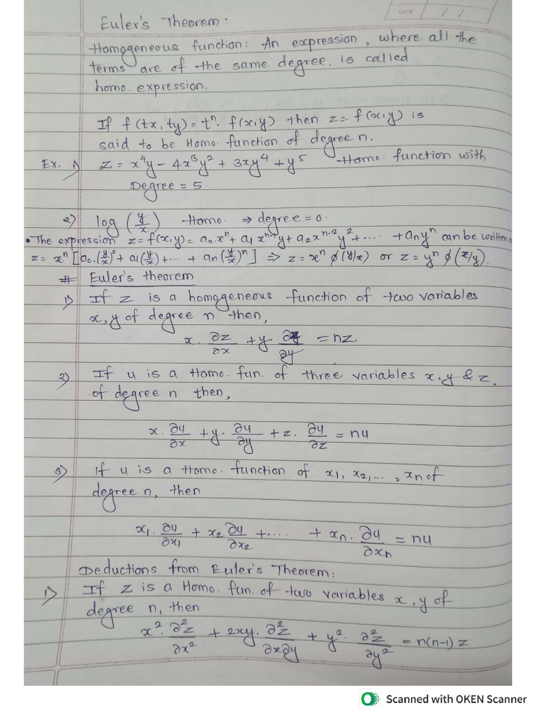 Mixed Partial Diff Eq Examples