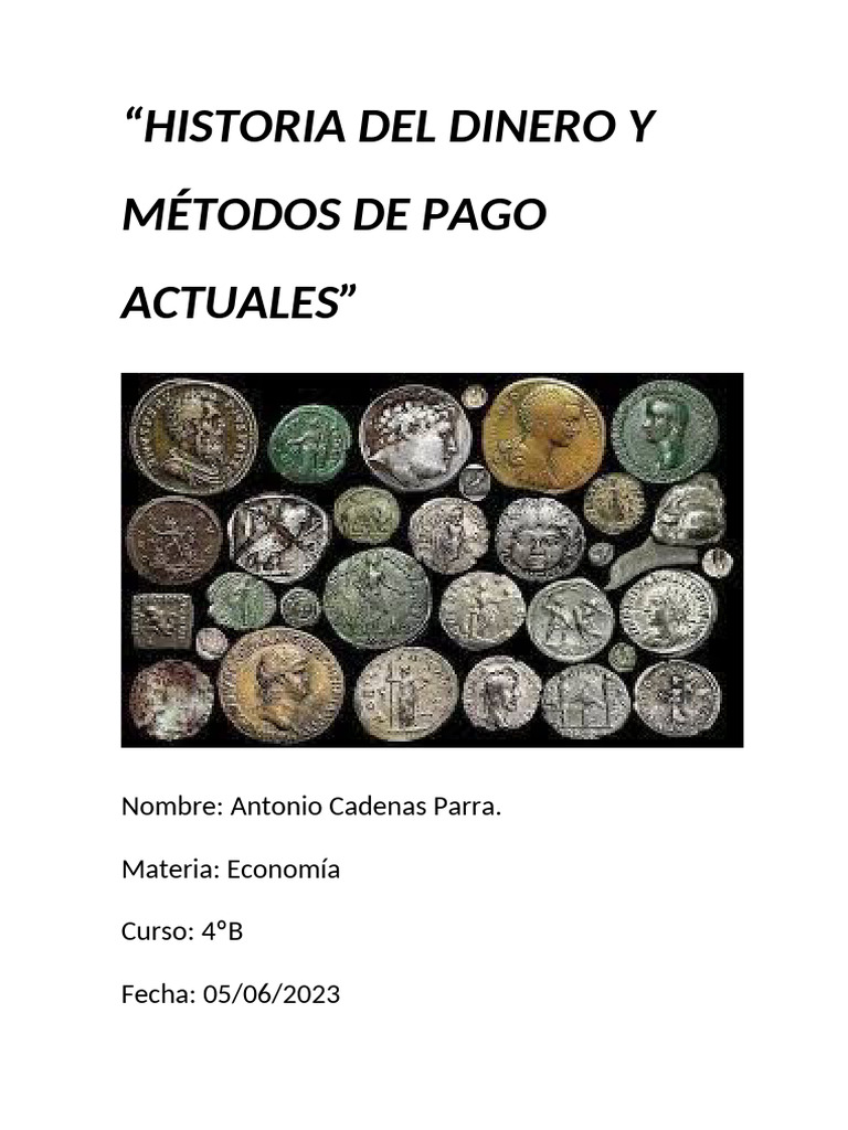 Historia Del Dinero | PDF | Dinero | Bancos