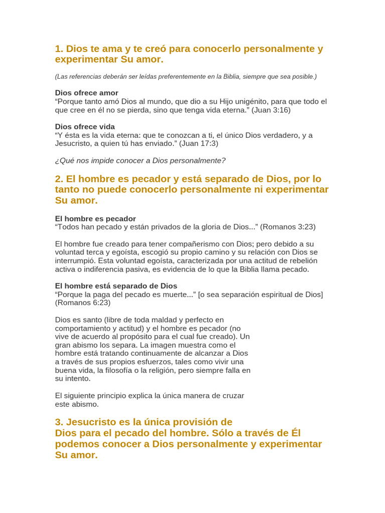 Conociendo a Dios a través de Jesucristo | PDF | Pecado | Cristo (título)