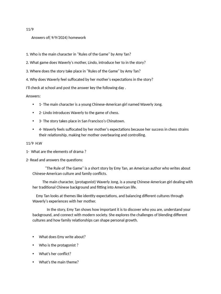 Waverly Jong in "Rules of the Game" | PDF