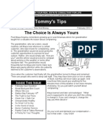 Tommy's Tips: The Choice Is Always Yours