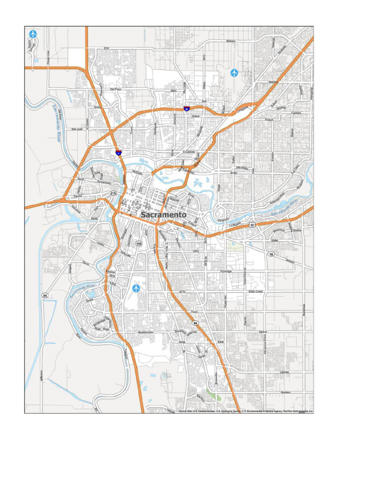 Print Sac Map | PDF