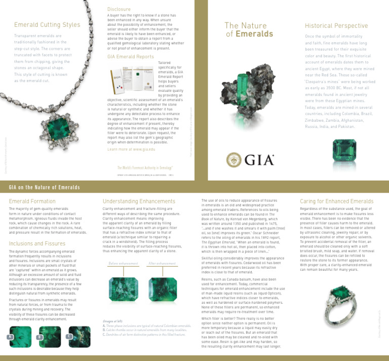 Emeraude | PDF | Gemstone | Materials